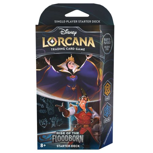 Disney Lorcana TCG: Rise of the Floodborn - Amber & Sapphire Starter Deck